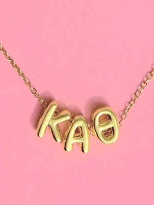 Sorority Bubble Necklace